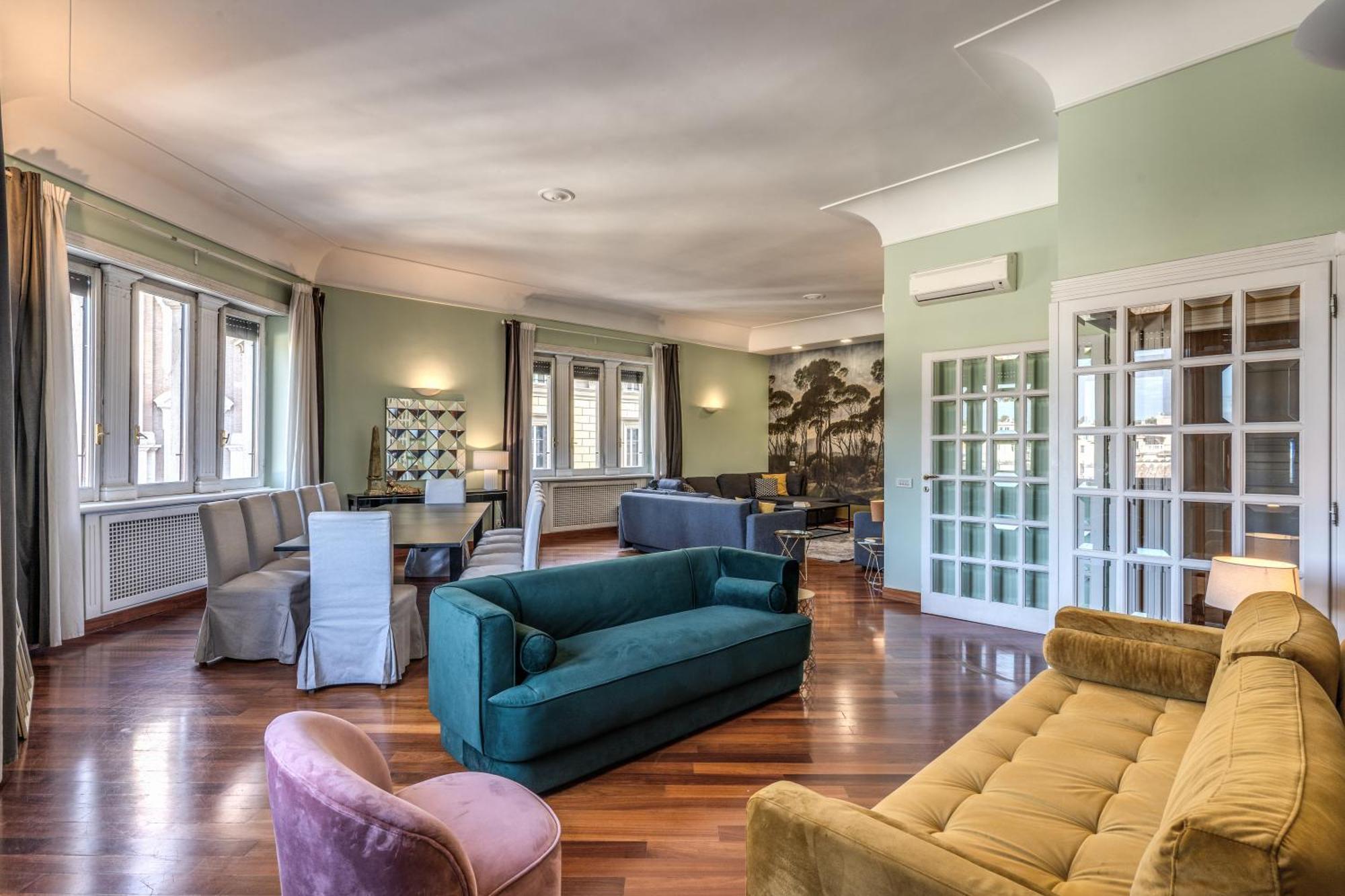 Apartamento Downtown Srl - Imperial Panorama Penthouse Roma Exterior foto